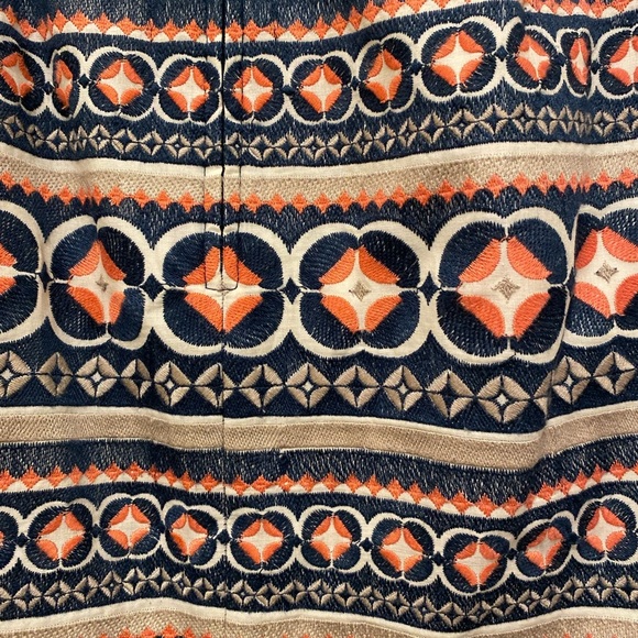 Fossil Orange Embellished Mini Pencil Skirt - Picture 3 of 4